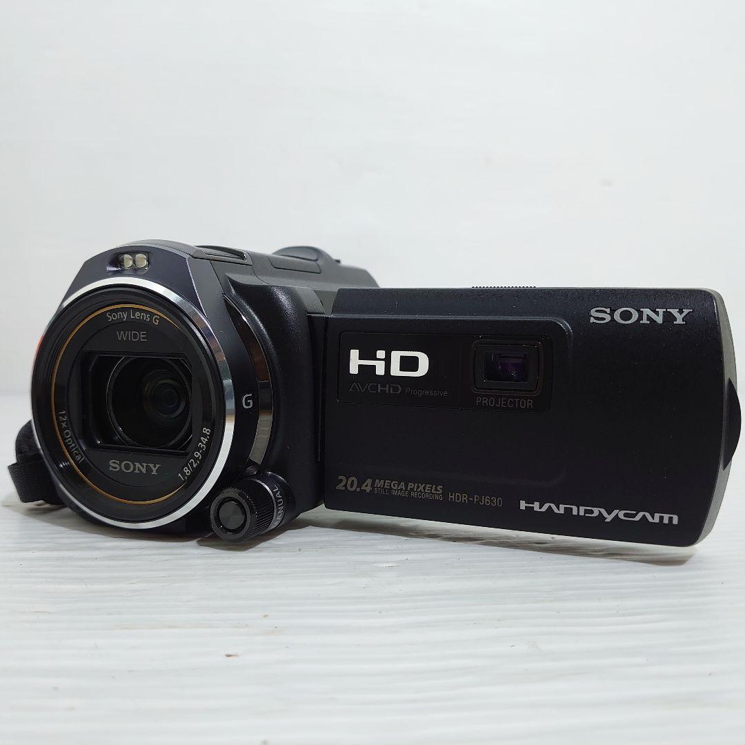 動作ok　SONY　Handycam HDR-PJ630V 12年　ブラック