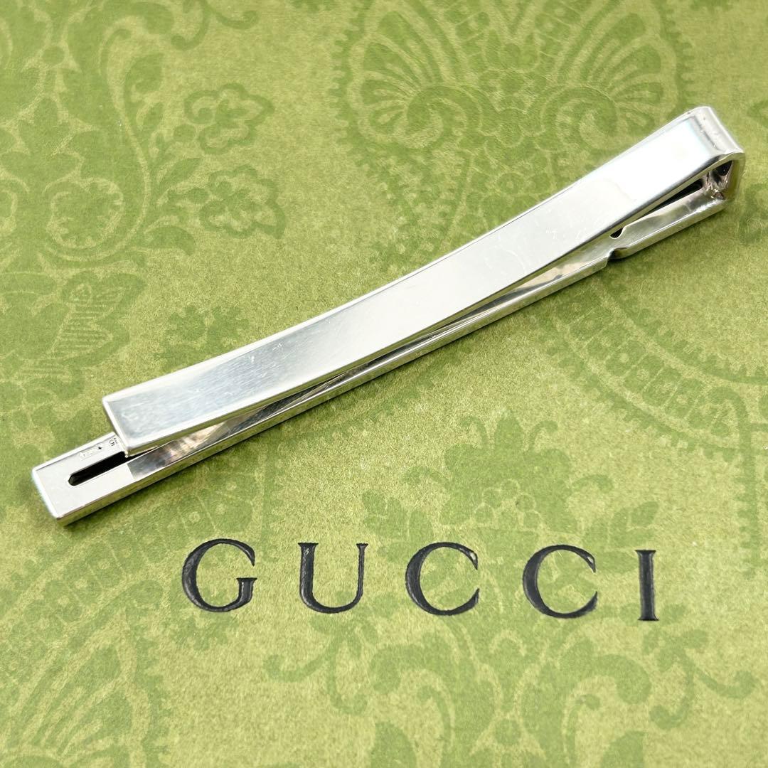 美品✨　グッチ　GUCCI ネクタイピン　インフィニティ　シルバー　Ag925