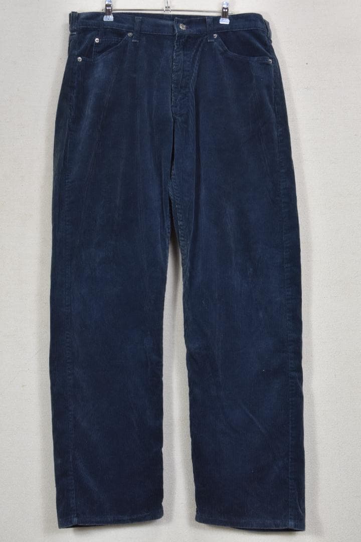 90’ｓリーバイス 565 太畝コーデュロイ紺 USA製 17113 LEVIS
