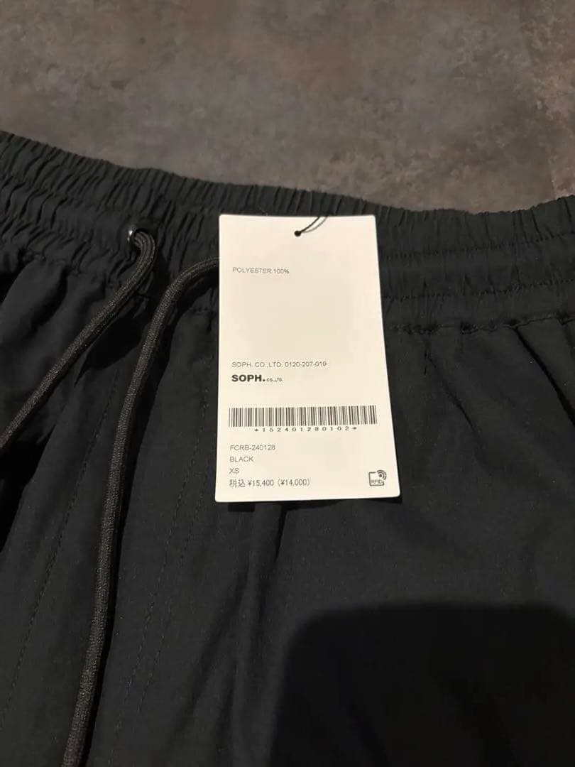 FCRB×Hurley ブラックショートパンツ 新品タグ付き XS