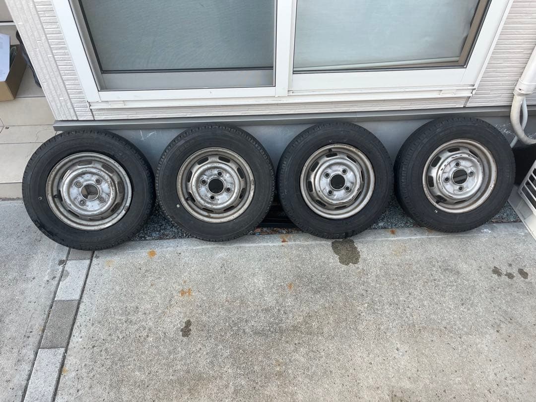 ブリヂストン　R600 軽バン　軽トラ　145/R12LT 4本セット　6PR