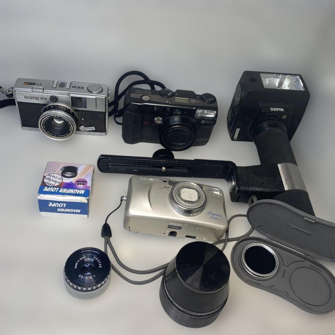 【ジャンク品】　フィルムカメラ　その他まとめ