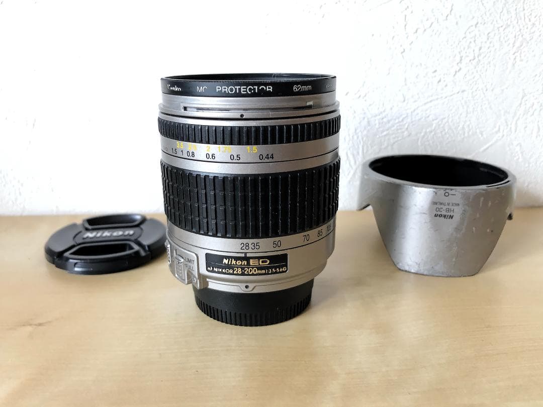 光学極上：AF Nikkor ED 28-200mm F3.5-5.6 G 銀