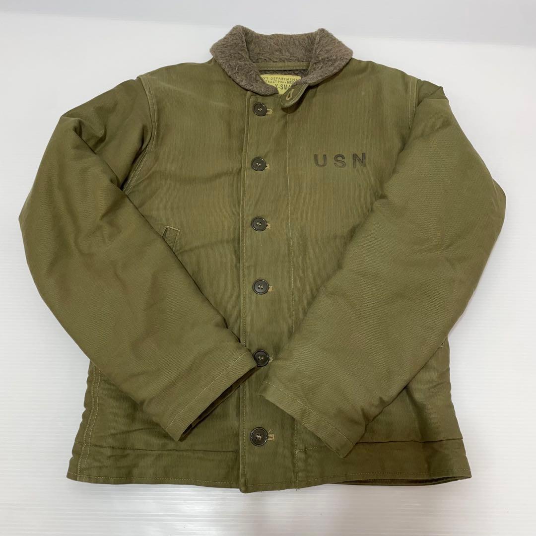 knmen129-0701 バズリクソンズ　N-1 デッキジャケット　XS