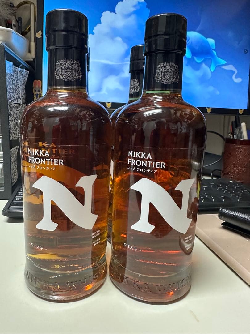 NIKKA FRONTIER ウイスキー 4本セット