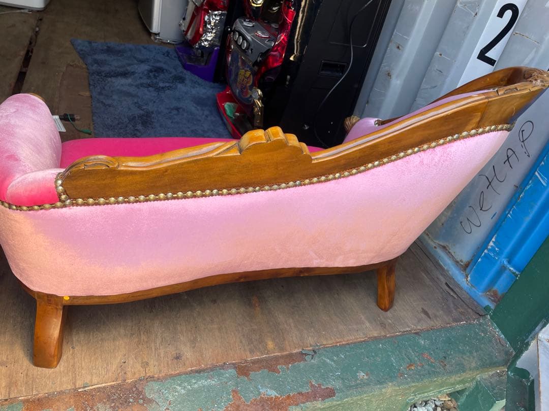 ペット専用ミニソファー　アンティーク　お姫様系