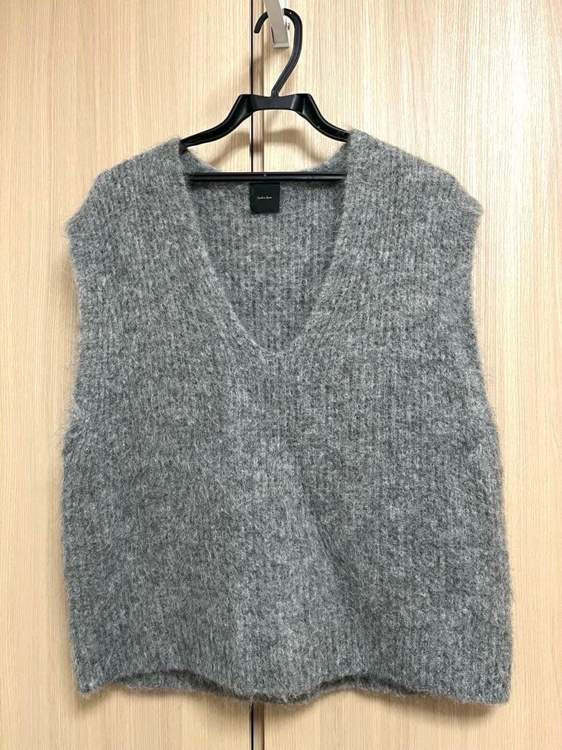 【美品】2024AW Spick & Span アルパカ混ニットベスト