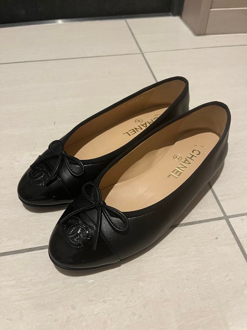 極美品　CHANEL バレリーナ　36 シャネル
