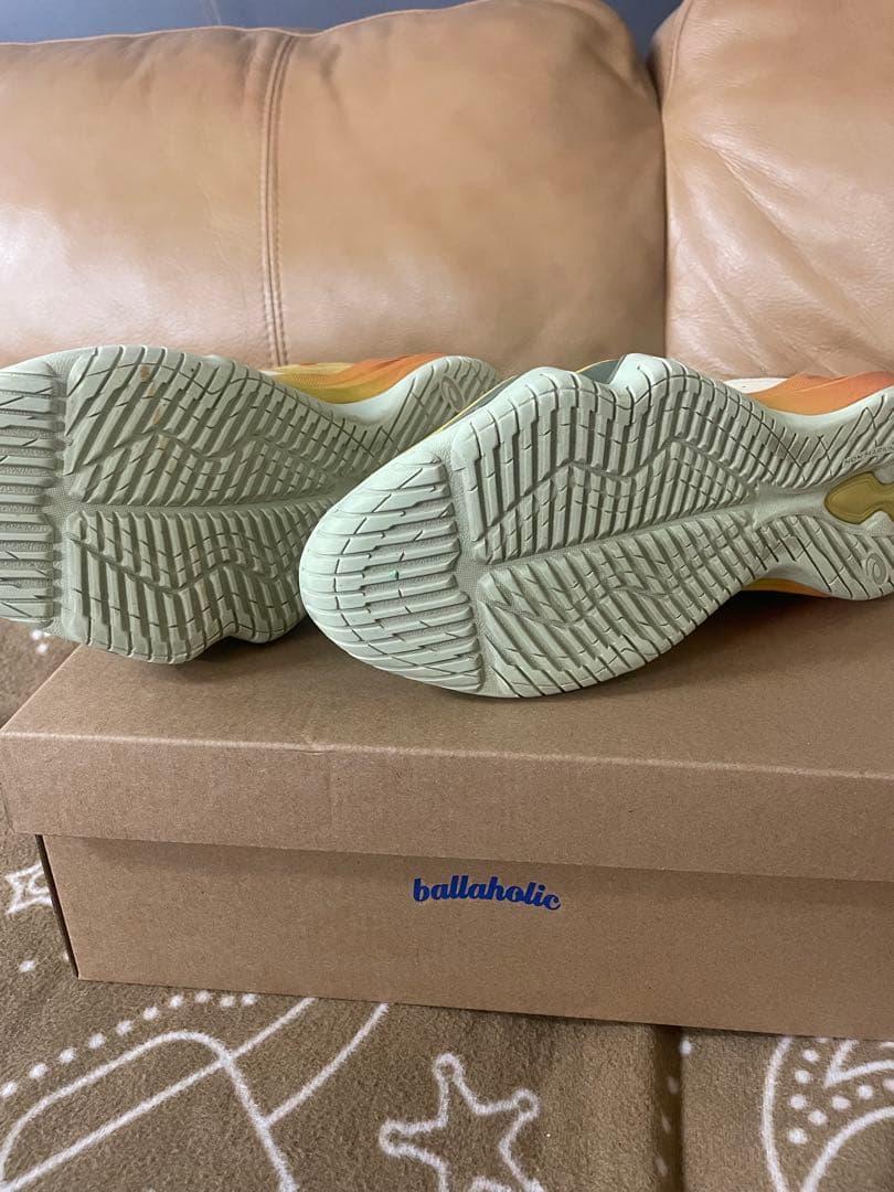 ballaholic バスケットボールシューズ クリーム/イエロー　27cm