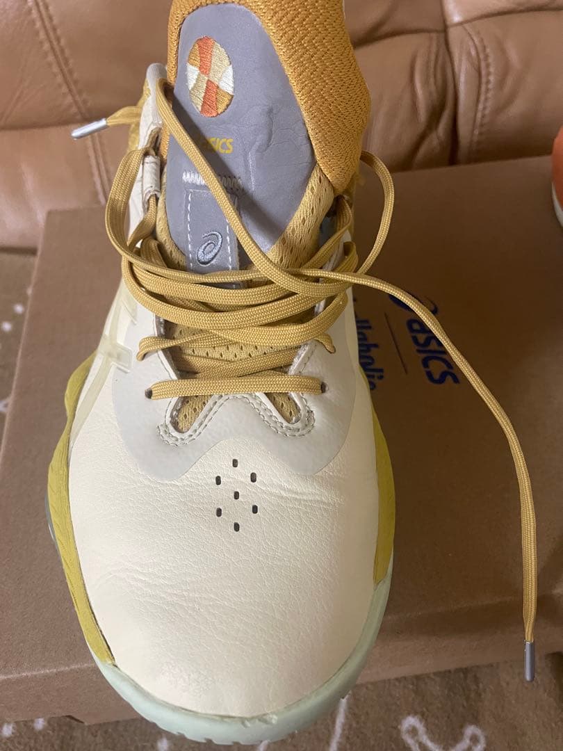 ballaholic バスケットボールシューズ クリーム/イエロー　27cm