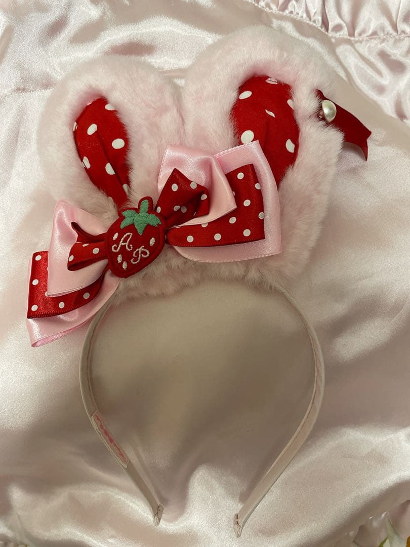 ヘアアクセサリー angelic pretty little bunny strawberry