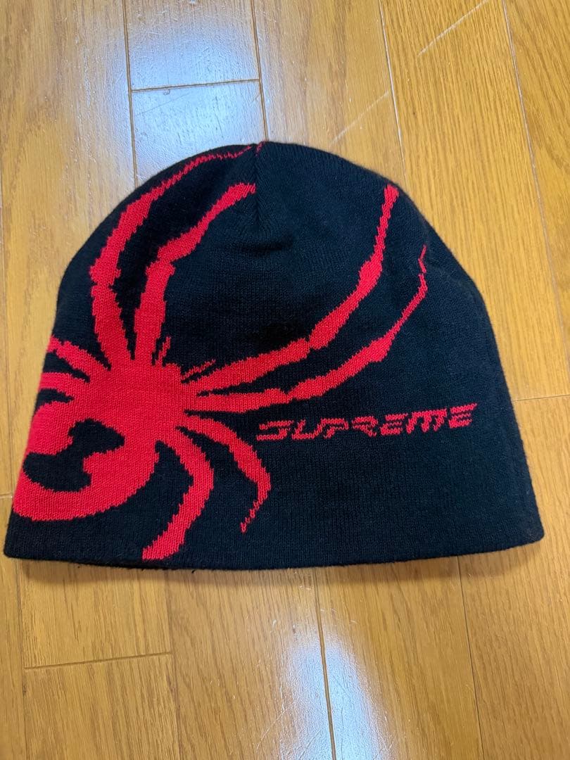 SUPREME SPYDER スパイダー柄ニット帽