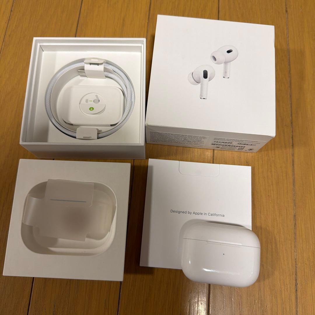AirPods Pro 2 第2世代 MTJV3J USB-C 美品付属品未使用