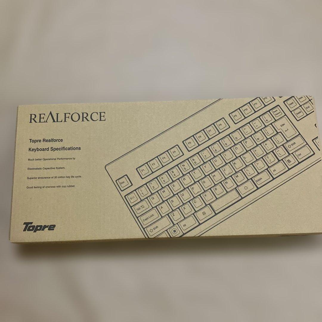 REALFORCE Topre Realforce ホワイトキーボード