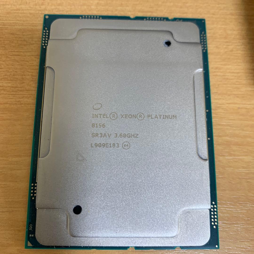 CPU Intel Xeon Platinum 8156 3.6GHz CPU