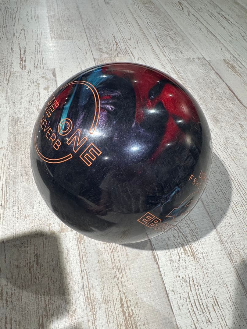 S*様 【穴開け前】エボナイト ザ・ワン リバーブ 15ポンド（ボウリングボール