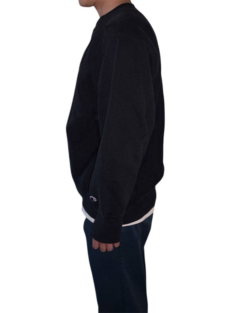 CHAMPION リバースウィーブ　90s ブラック