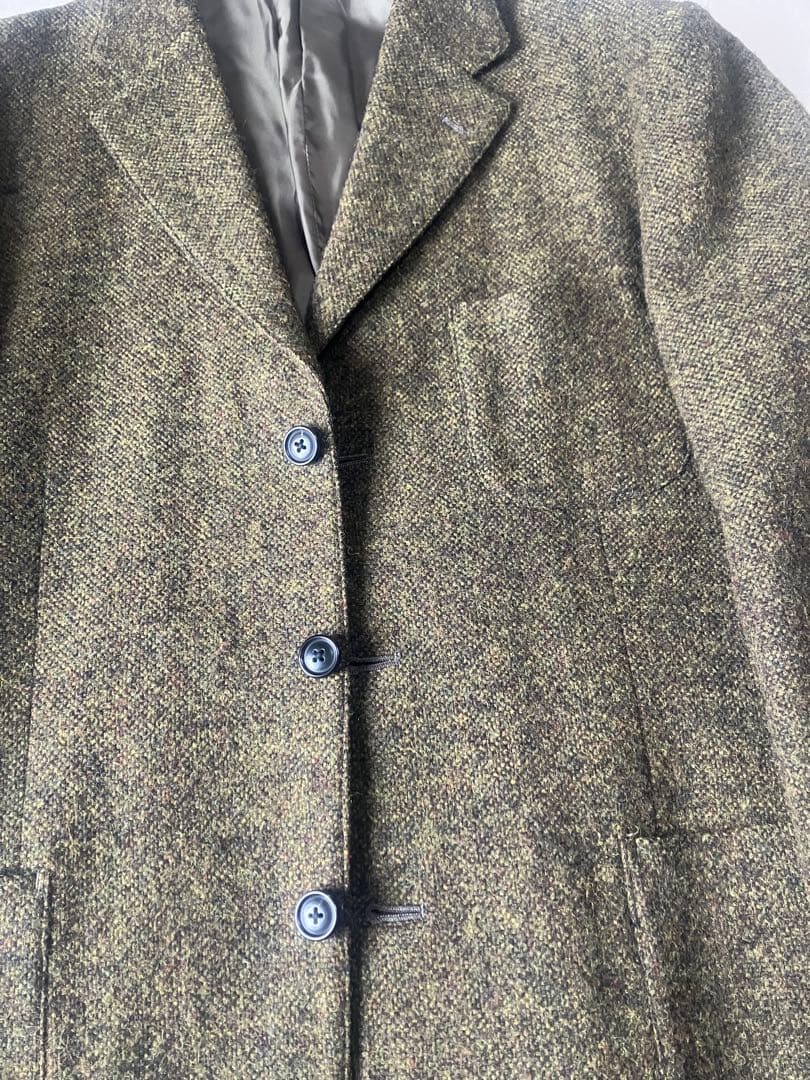 jpress シェットランドツイードジャケット　サイズL