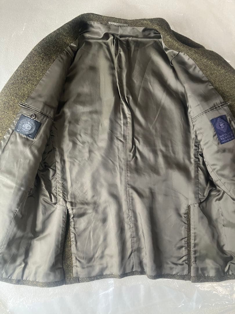 jpress シェットランドツイードジャケット　サイズL