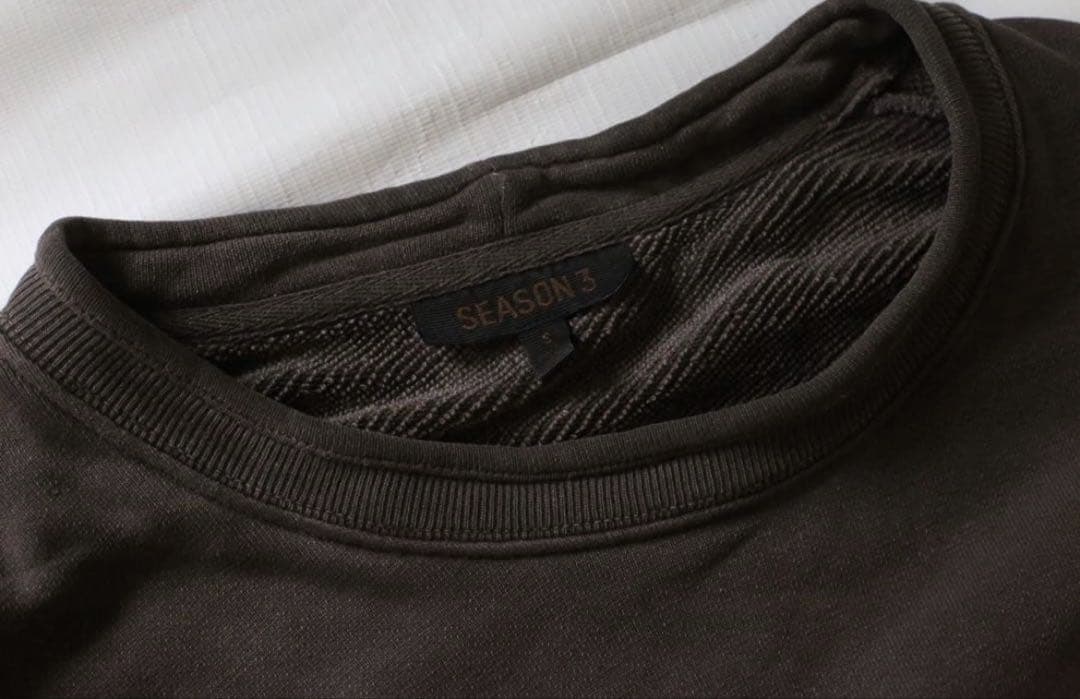 YEEZY SEASON3 ダメージ加工 スウェット トレーナー