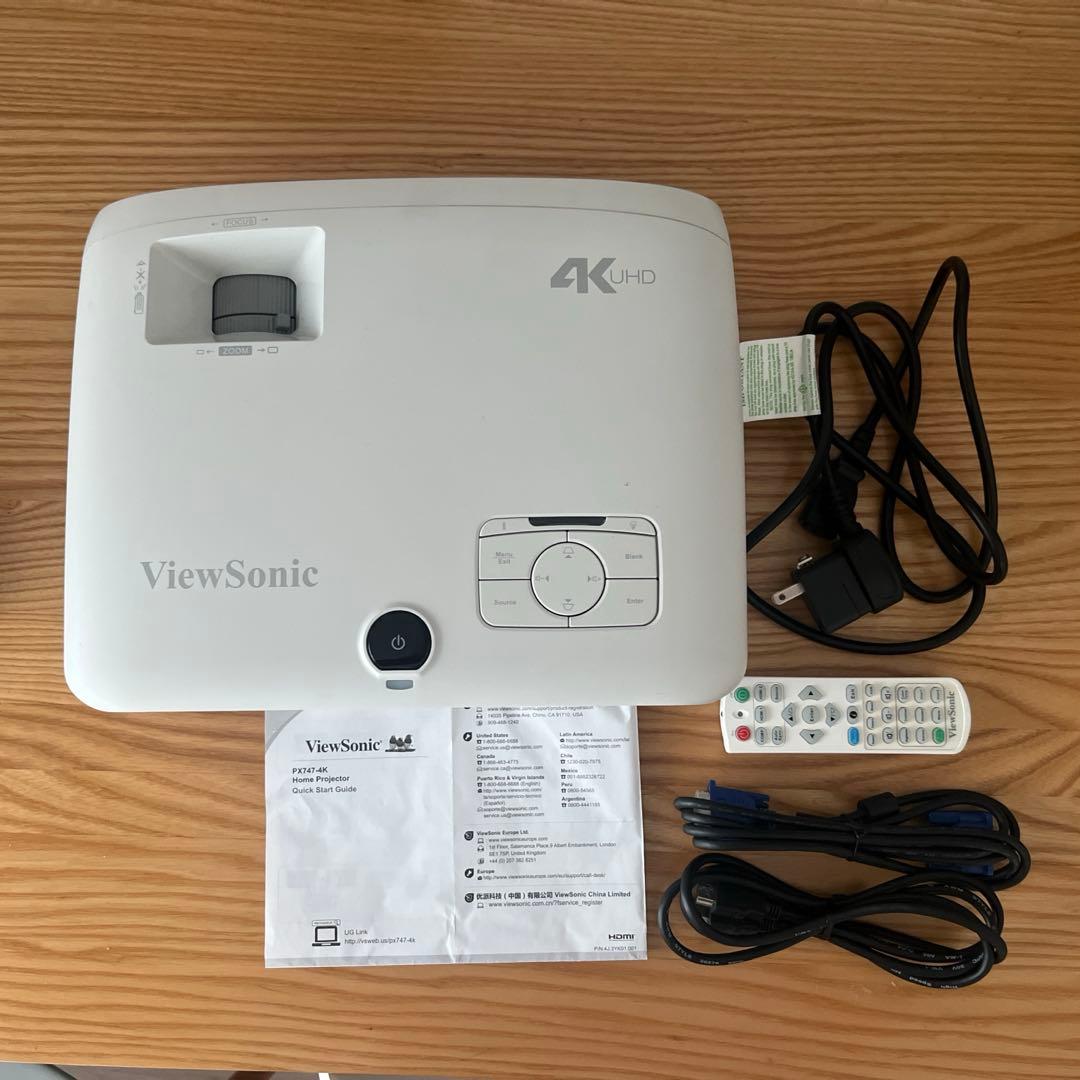 View Sonic ホームプロジェクターPX747-4K