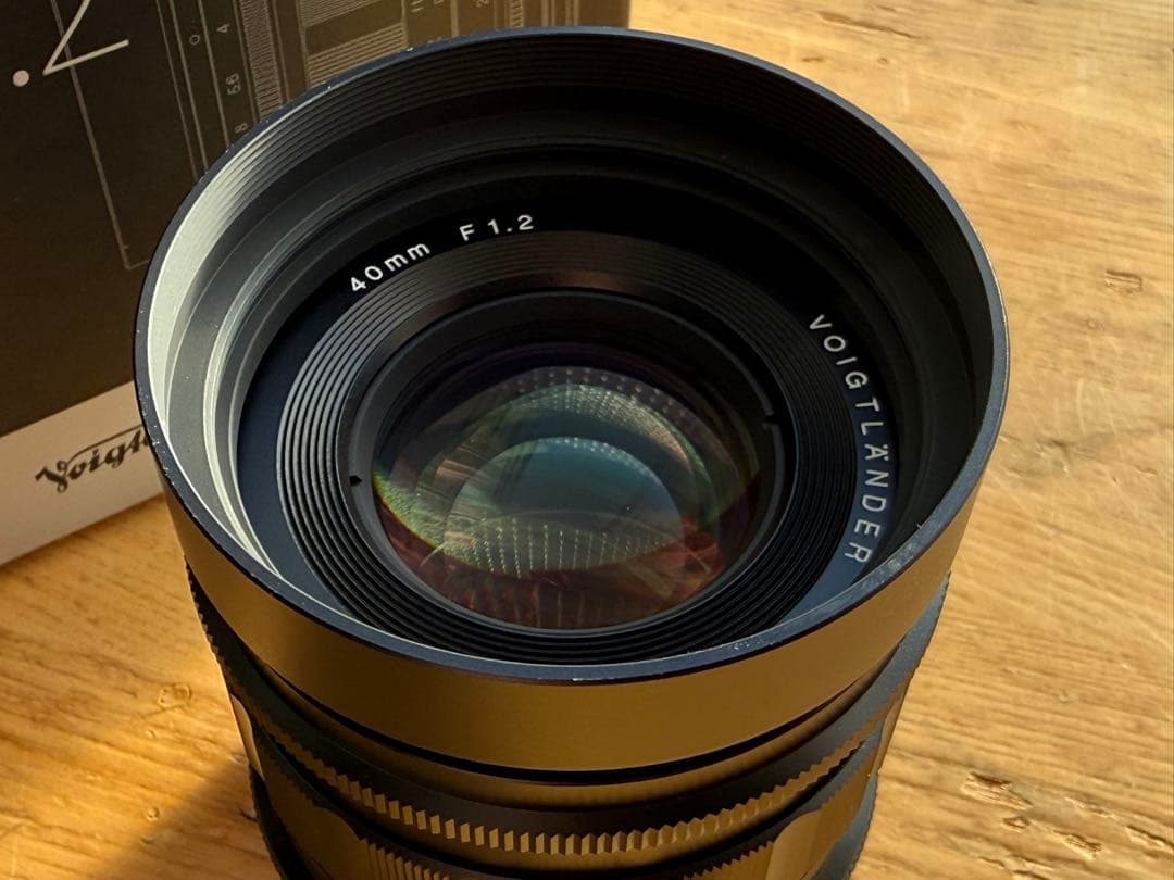 フォクトレンダー NOKTON 40mm F1.2 Zマウント