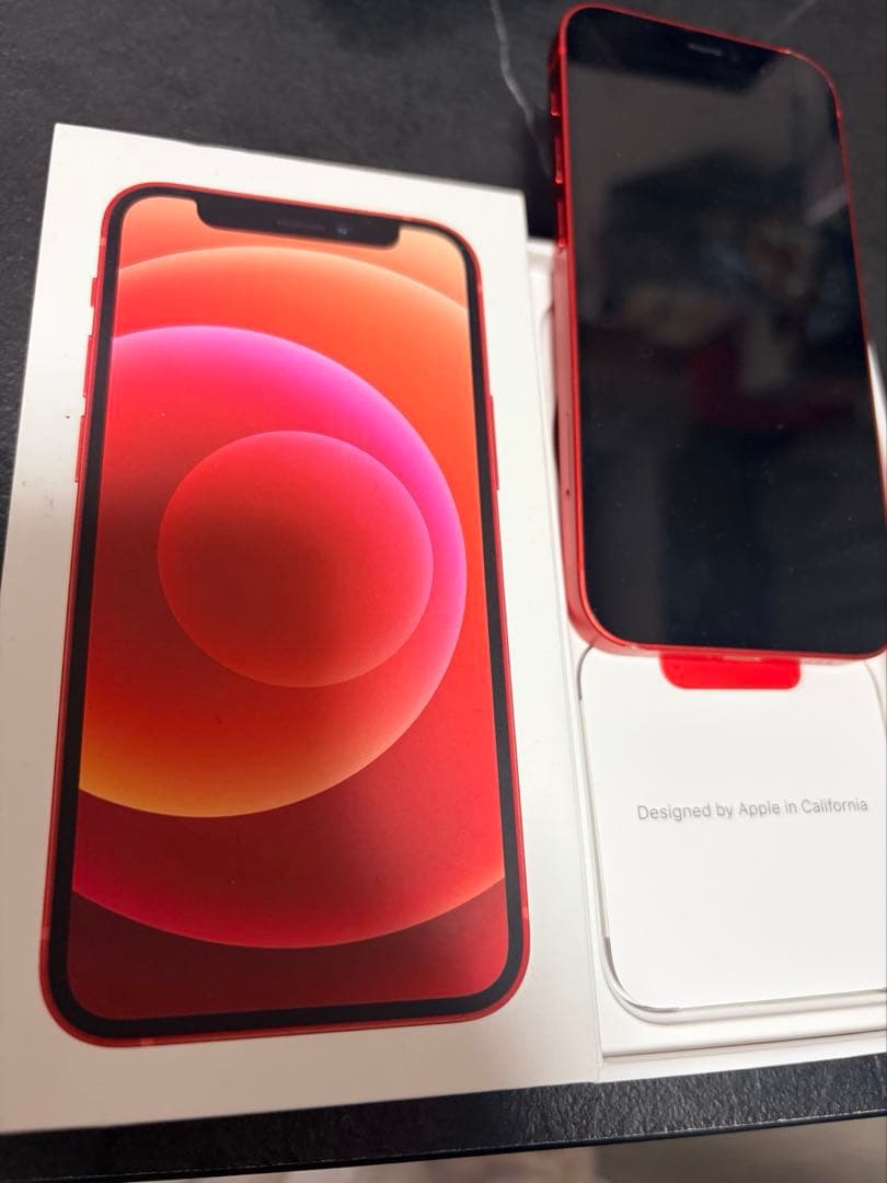 〜1時間限定値下iPhone 12 mini レッド 64 GB SIMフリー