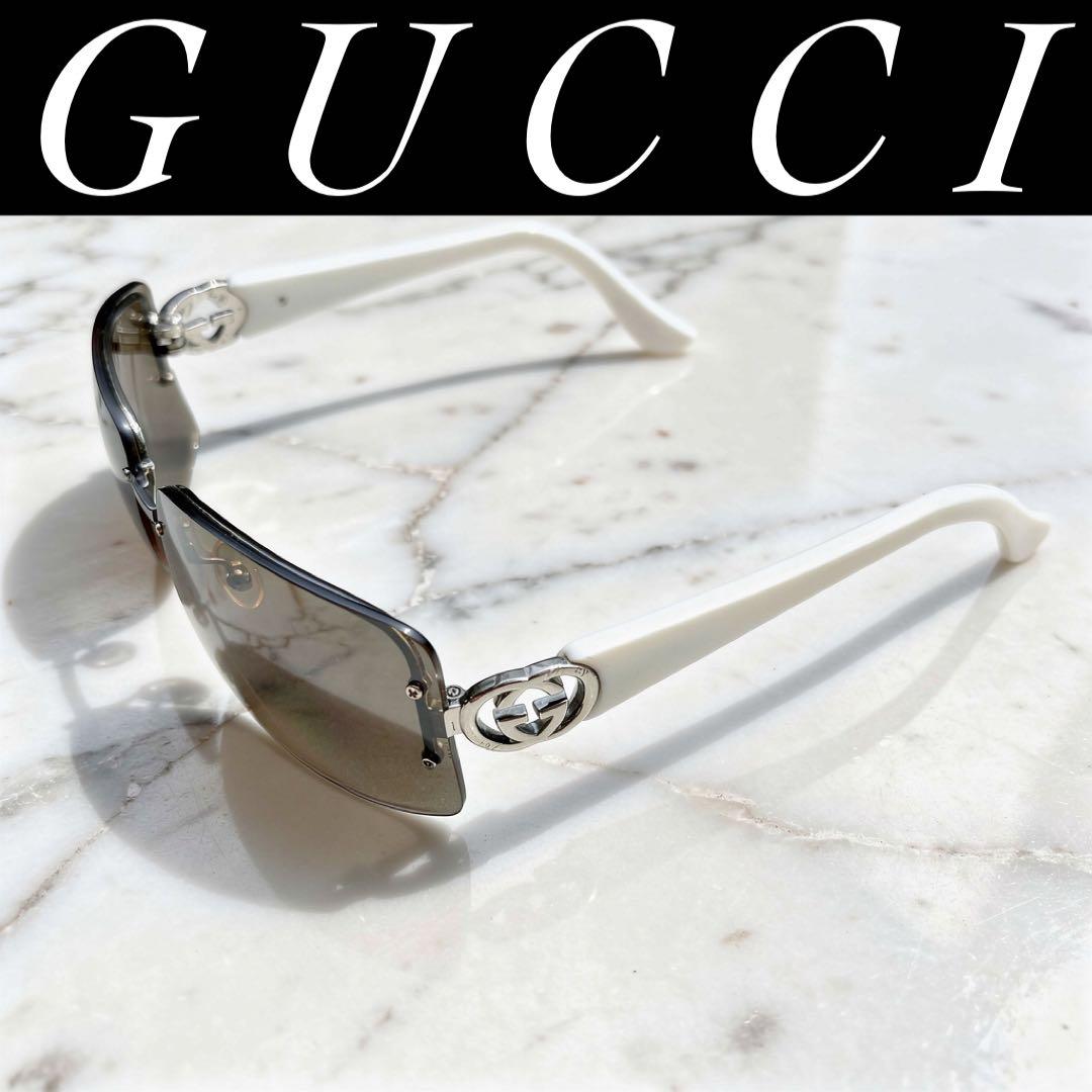 小物 GUCCI archive Inter rocking sunglasses