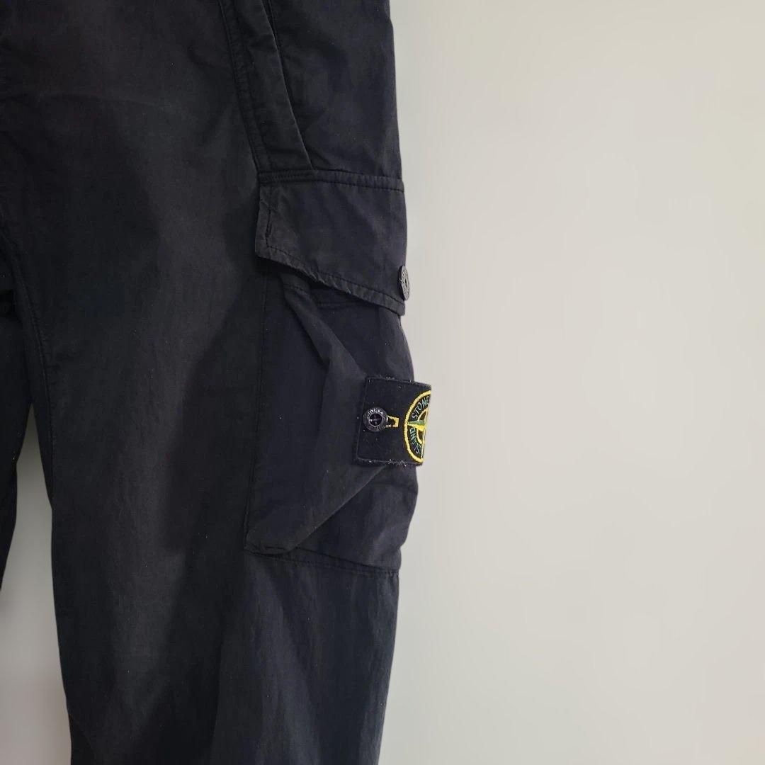 ストーンアイランド stone カーゴパンツ W30 ブラック
