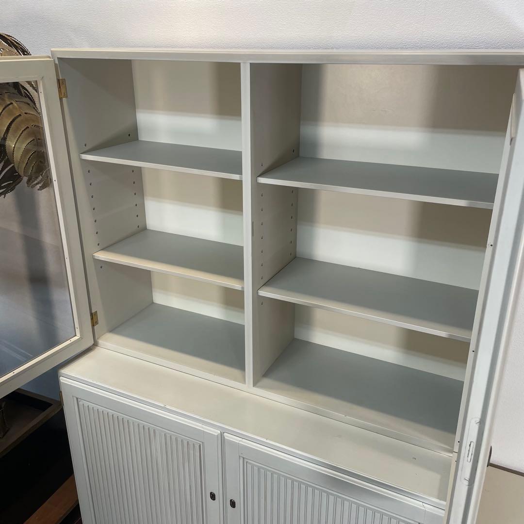 北欧 ビンテージ カップボード フレンチテイスト キッチンボード キャビネット