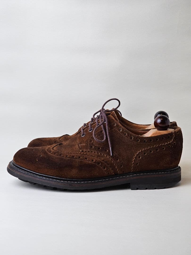 SANDERS サンダース　スエード　UK8.5