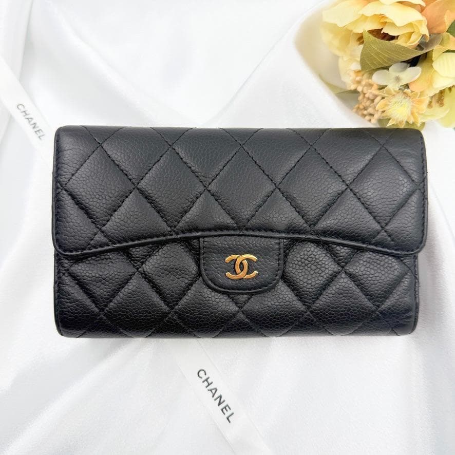 CHANEL シャネル マトラッセ クラシック ロング ウォレット 　長財布