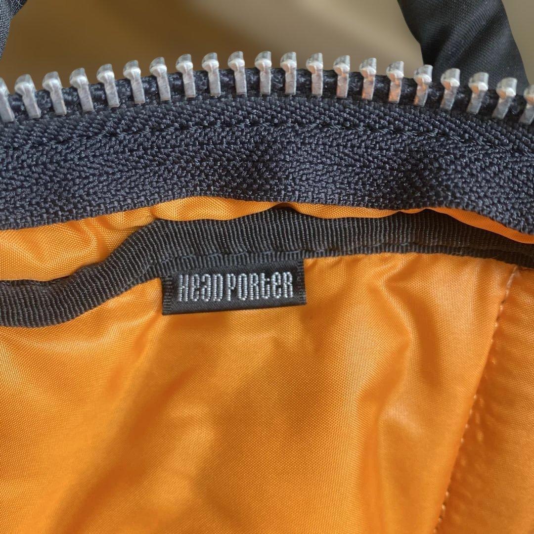 HEAD PORTER ブラックボストンバッグ