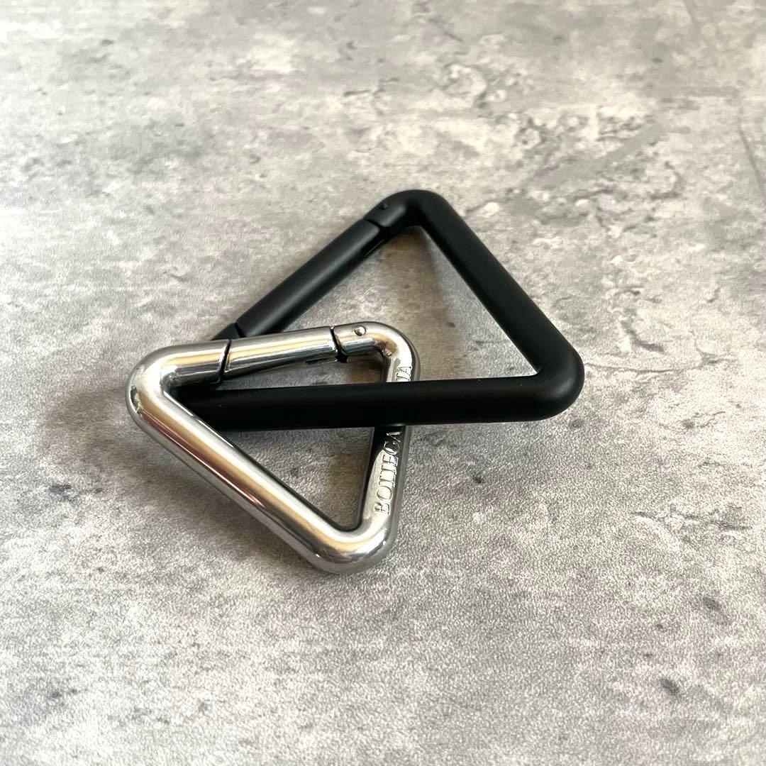 【未使用】 保管品 Bottega Veneta トライアングル キーリング