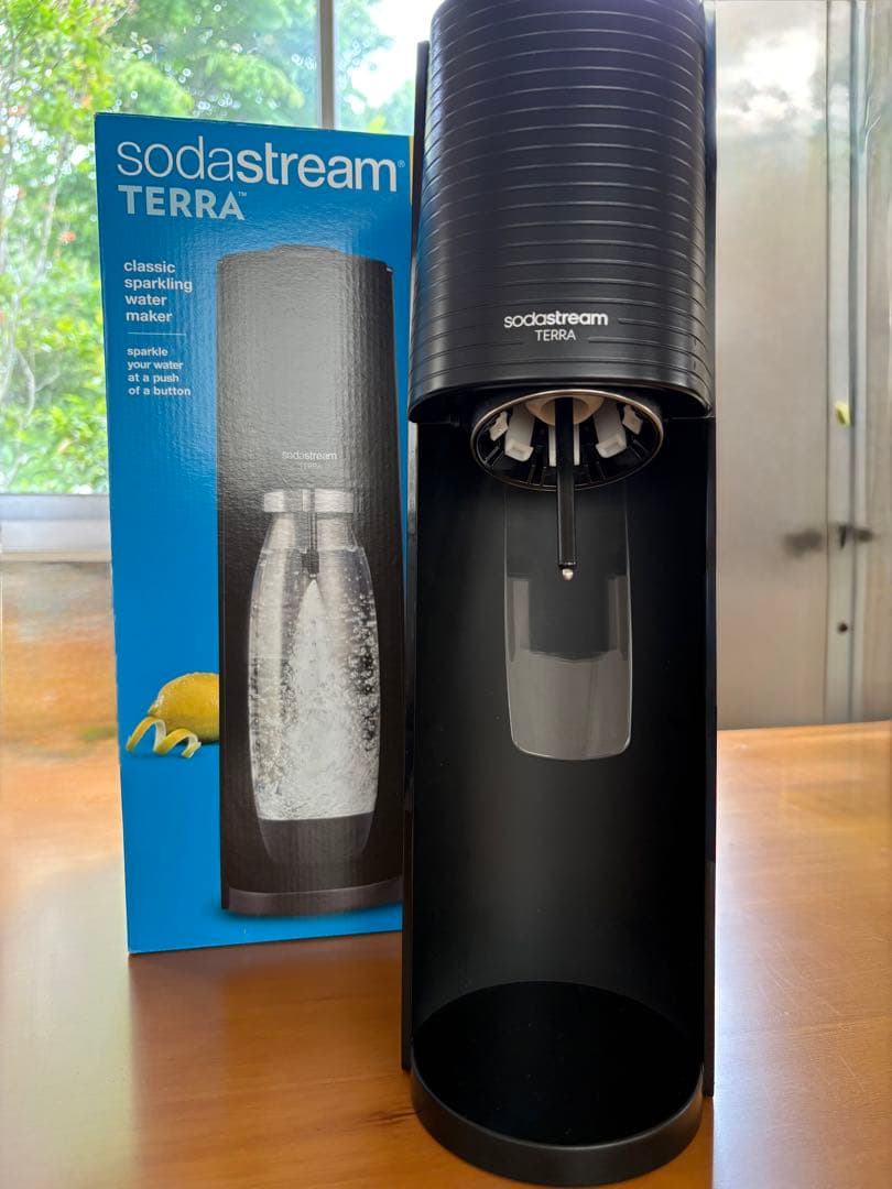 動作確認済み ソーダストリームTERA（テラ）ブラック
