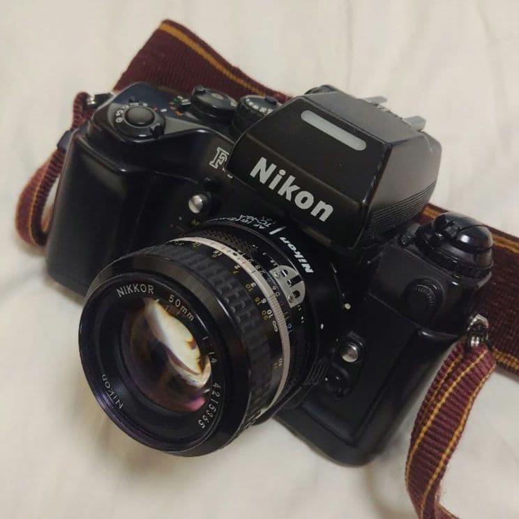 フィルムカメラ Nikon F4 + TC-16A + NIKKOR 50mm F1.4