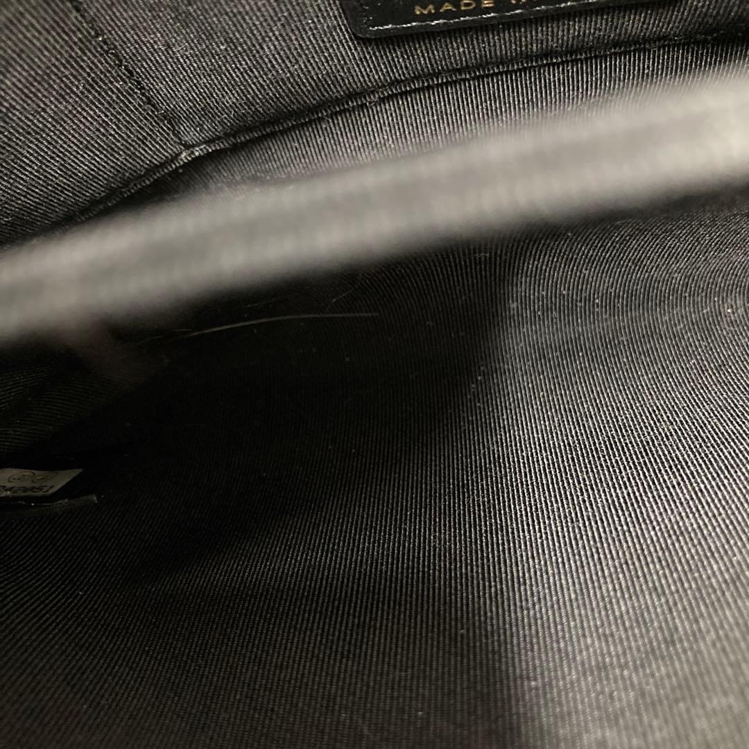 新品未使用☆CHANEL ブラック キルティング クラッチバッグ☆ポーチ☆