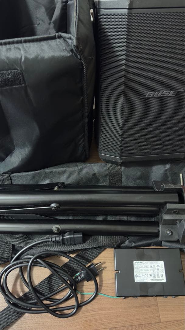 ②Bose S1 PRO スピーカー バッテリー 三脚 各ケース セット