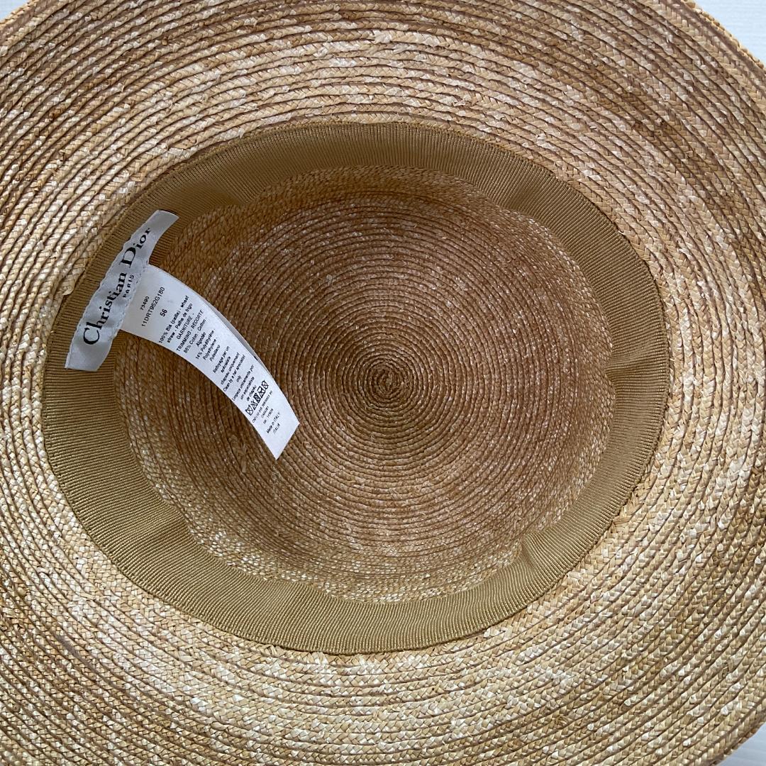 Dior ストローハット