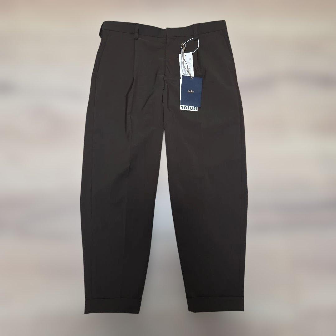 ★タグ付き美品★【kolor】テーパードパンツ　サイズ3