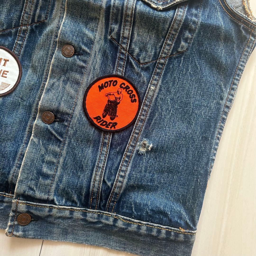 60-70s LEVI'S 70505 bigE カットオフ モトクロス 雰囲気