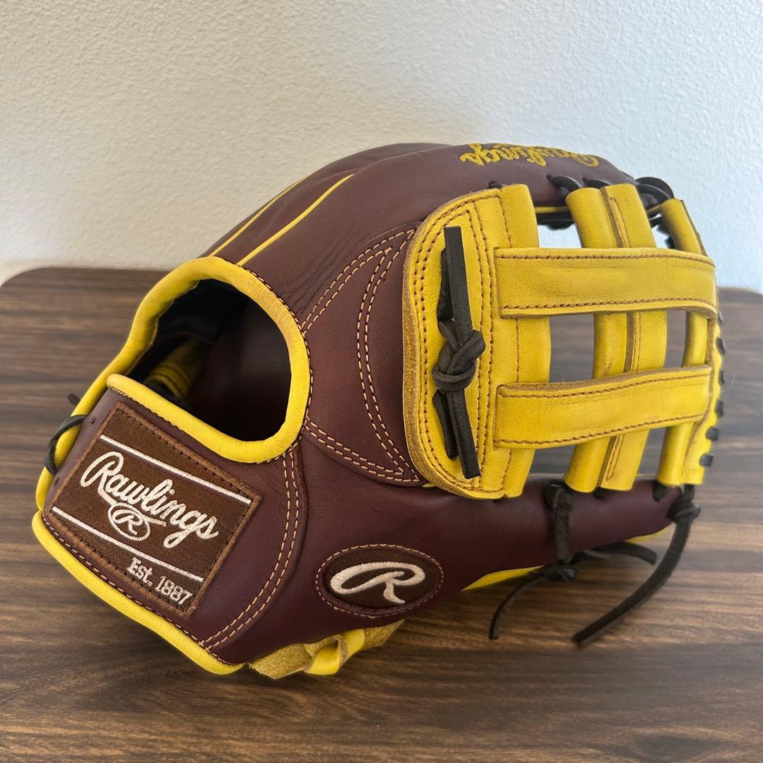 Rawlings 軟式グローブ 内野手用 MLBカラー