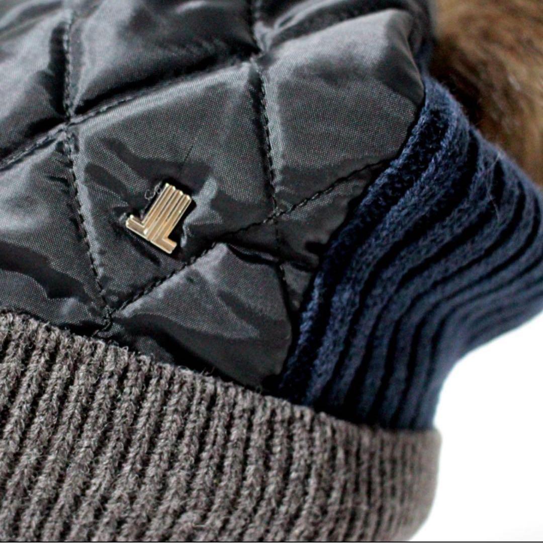 ランバンオンブルー　ニット帽　ニット　帽子　新品　タグ付き　レディースニット帽