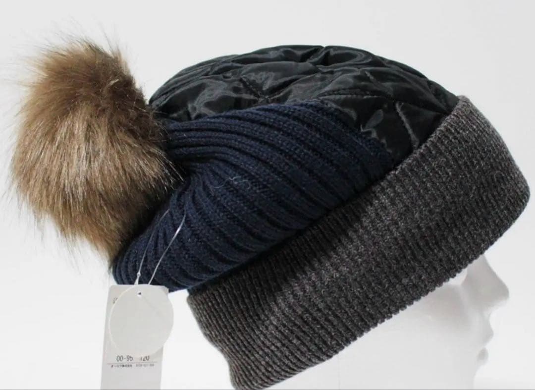 ランバンオンブルー　ニット帽　ニット　帽子　新品　タグ付き　レディースニット帽