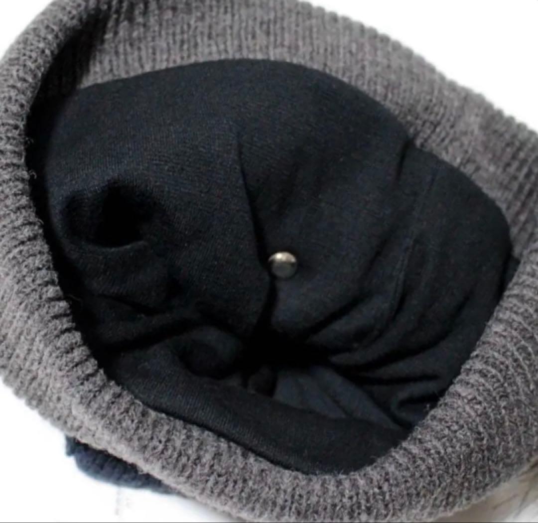 ランバンオンブルー　ニット帽　ニット　帽子　新品　タグ付き　レディースニット帽