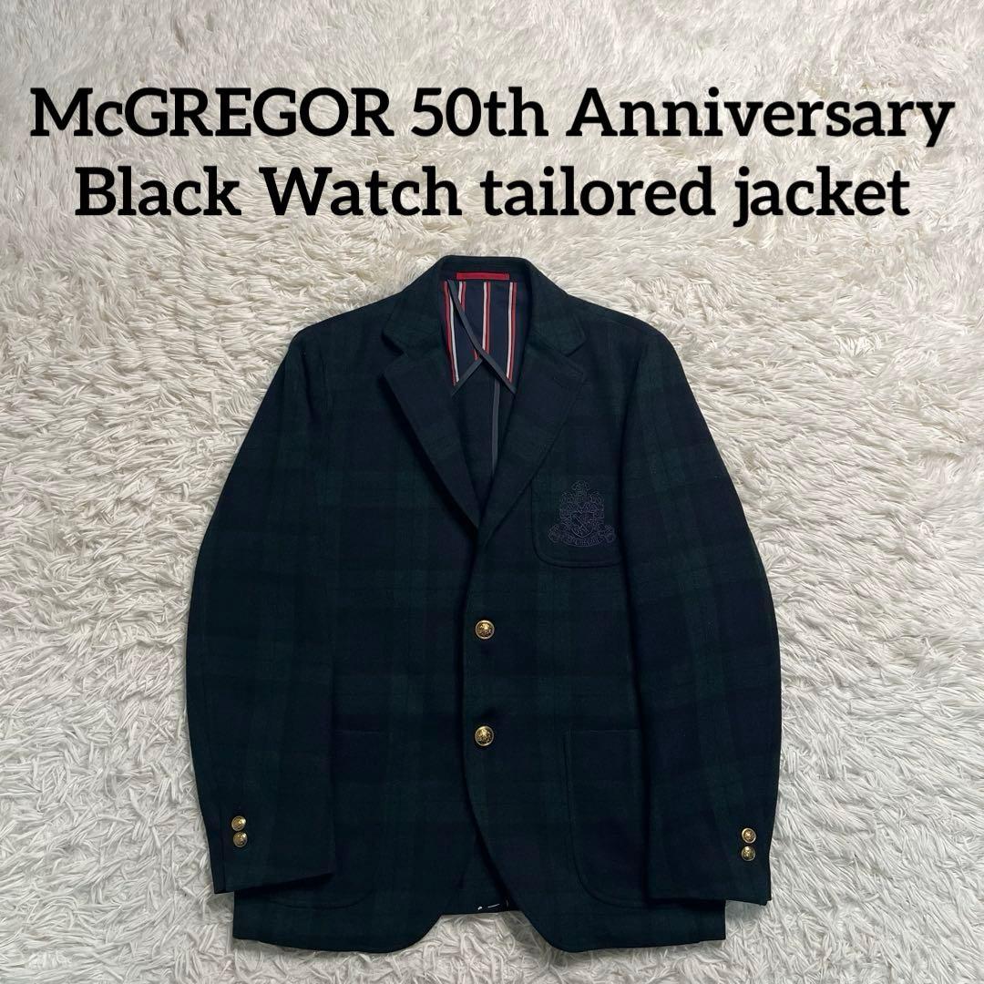 McGREGOR 50周年アニバーサリー ブラックウォッチ ジャケット 金ボタン