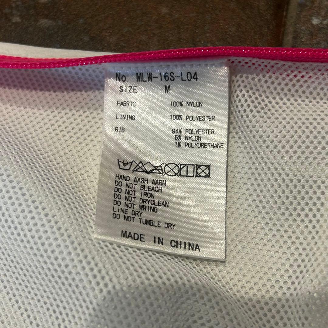 MARK & LONA 半袖　ハーフジップ　ホワイト レディースM ゴルフ