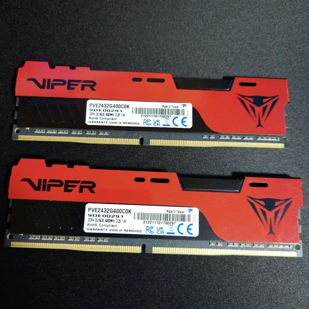 メモリー Patriot Memory Viper Elite II DDR4-4000