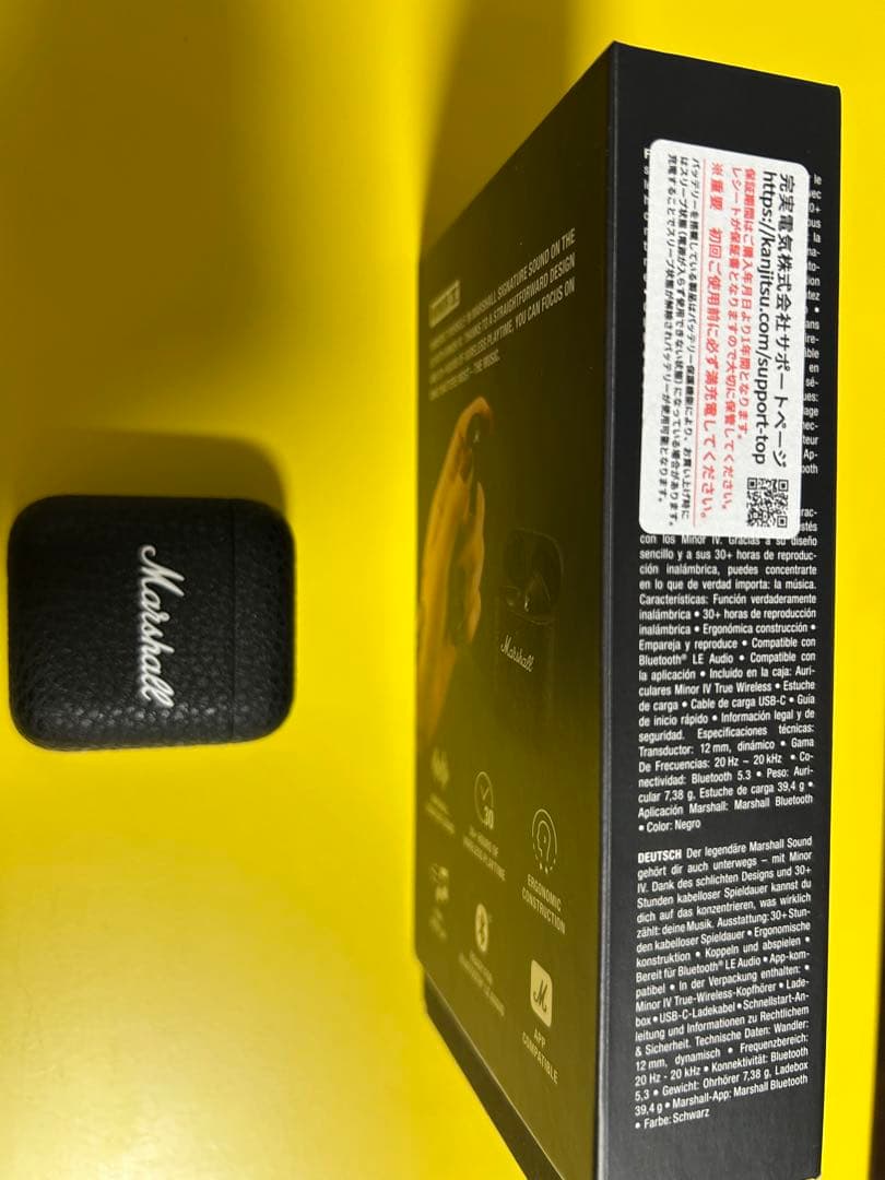 【国内正規品】新品に近い Marshall Minor IV