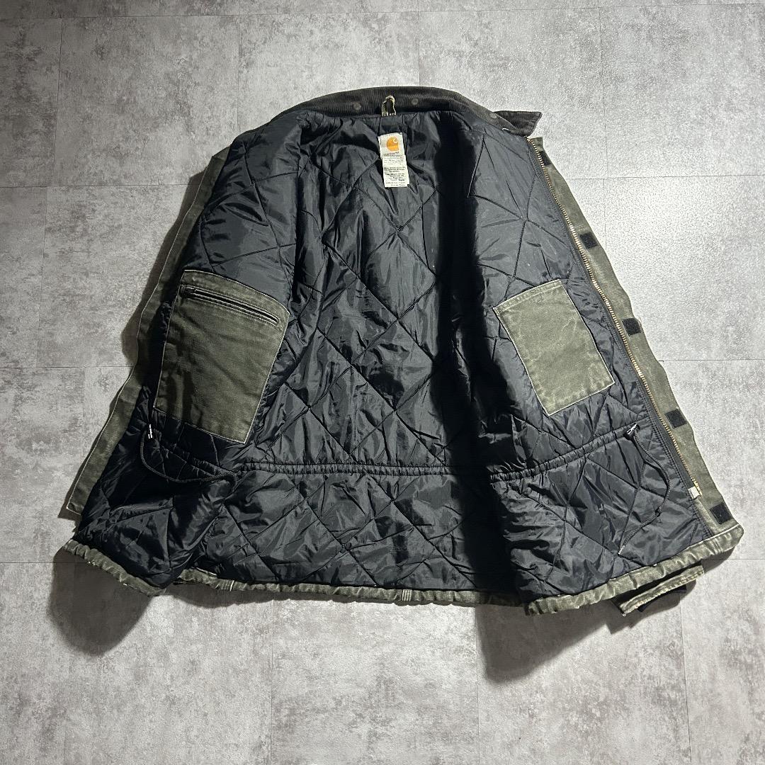 00s メキシコ製USA生地 モスグリーン カーハートトラディショナルジャケット